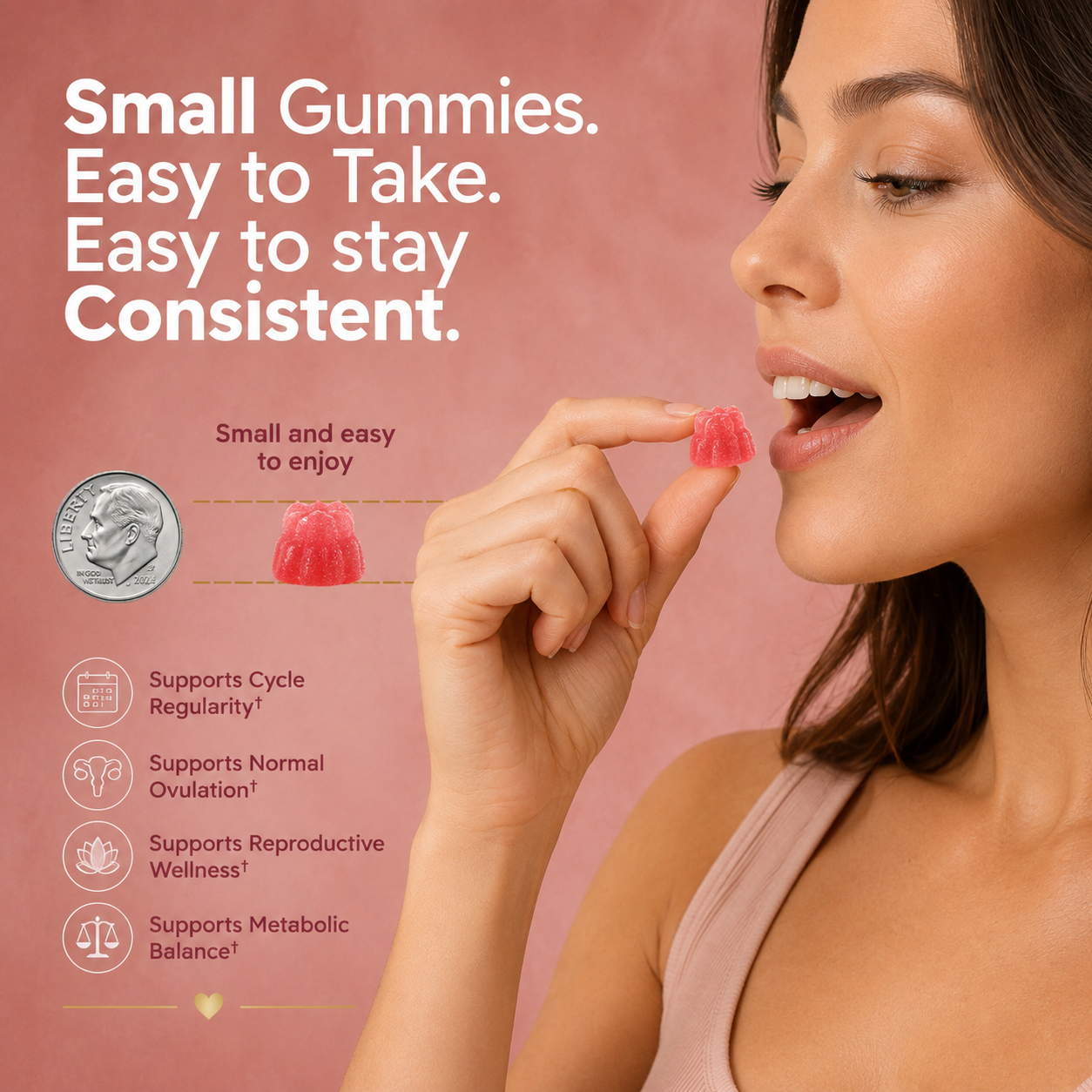 CYCLE BACK Myo-Inositol & D-Chiro Inositol Gummies image 5
